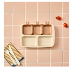 모던하우스 모던하우스 키즈세이프 렌지안심 네스틱 토끼 원플레이트 유아식판 2세트 식판 스몰볼3P