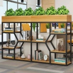 칸막이 화분파티션 화분 플랜트박스 파티션 카페 가벽 식물 식당 공간분리 철제 선반 사무실