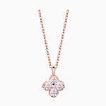 스톤헨지 14K POSY 네잎클로버 목걸이 H0144