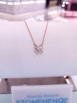 스톤헨지 14K POSY 네잎클로버 목걸이 H0144