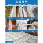 사각 맨홀 뚜껑 덮개 트렌치 배수로 플라스틱 그레이팅 1 철근 내장 올뉴타입 150 500 20 둥