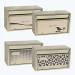 골드 국산 다세대 우편함 벽걸이 다가구 주택 우체통 상가 빌라 편지함 골드우편함 새