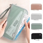 여행 RFID 도난 방지 여권 지폐 수납 티켓 지갑