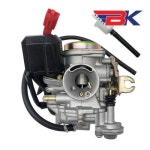 기화기 어셈블리MotoFino Kymco Alisze 카브레타 Superbyke Tamoretti 탱크 GY6 50cc 기화기