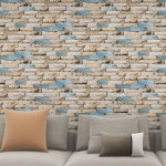 10m 셀프 도배 붙이는 폼블럭 시트지 벽돌 인테리어 단열 가게 스티커 벽지 풀바른 접착식 쿠션 플리스 1 30 커버