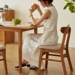 가정용 원목 접이식 식탁 사각 테이블