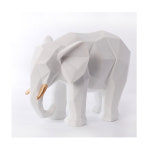 백마 말 모형 장식 서재 조각상 인테리어 스타일 흰사암여우 10 8 5 15