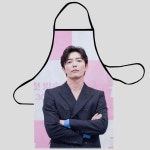 어린이집 허리 JAE WOOK 여성용 주방 앞치마 직물 청소 피나포어 요리 액세서리