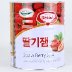 블루힐 진산푸드 롯데푸드 델가 딸기잼 3kg 2개