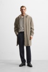 자라 남성 ZARA 러버라이즈드 후드 파카 8281 540 737 Men 3306023