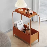 철제 사이드 테이블 소파 탁자 협탁 모던 잡지랙 커피