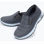 심플 남여 방한 슬립온 겨울 슈즈 털신발 보온 운동화