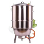 항아리 바비큐 캠핑 펜션 야외 가정용 바비큐 훈연