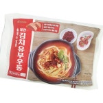 키다리식품 휴게소일품얼큰김치유부우동 2인분 768G 1개