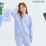 오션스카이 그래픽 맨투맨 기모 CFJG5178D