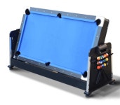 포켓볼 당구대 당구장 게임 테이블 멀티게임기 실내 2108x1117x813mm 그린브라운 1개
