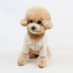 그루밍독 반려동물 옷 폭신 소프트 플라워 자켓 1개 L