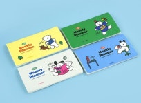 꼬망 위클리 플래너 랜덤 주간 일정 스케줄러