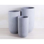 시멘트 화분 라운드 원통형 사무실 둥근 거실 발코니