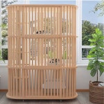 고양이격리장 원목 케이지 케이스 복층 캣케이지 이동식