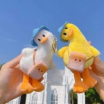 4B작은인형 오리 키링 HYIK0RQI