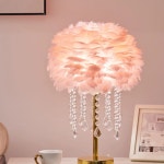 깃털스탠드 따뜻한 조명등 조명조절 무드등 구름깃털