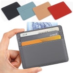 오픈형 3단 카드 지갑 명함 보관 포켓 휴대용 케이스