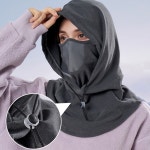 숨쉬기 편한 메쉬 360도 후드워머 URD-472