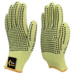 공의산업 케블라 PVC 양면도트코팅 베임방지 내열장갑 M 1켤레 1개 2135PDD