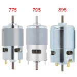 전동 795 샤프트 전자 775 모터 공구 부품 이중 DIY 12V 895