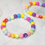 학교 수련원 청소년 약물 마약예방 교육활동 비즈팔찌 만들기 4개 중독방지 홍보