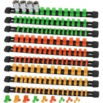스완레이크 정리함 소켓 홀더 9PCS 14 x 48 클립 38 45 12 36 프리미엄 레일