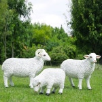 형 야외 양조형물 농장 3 정원 01 세트 부르고뉴 염소 조경 인테리어 장식 대형 양 E