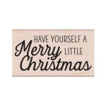 히어로 아츠 우드 스탬프 메리 리틀 크리스마스 Merry Little Christmas G6294