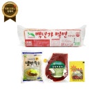 UNKNOWN 옥천 밀면 10인분 풍원골드육수5봉 비빔장500g 겨자소스5 냉면