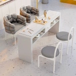 네일 테이블의자 세트 테이블 네일샵 네일샵가구