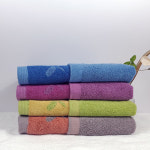 다클레어 명품타올 뱀부타올 대나무수건 160g 하이브리드타월 호텔수건 2개 옐로우그린