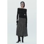 자라 ZARA 자라 여성 프린트 플리츠 스커트 9393 279