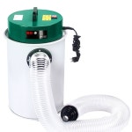 목공 집진기 이동식 대패 분진 흡입기 먼지 철제 뚜껑 통 청소기 5개 어댑터