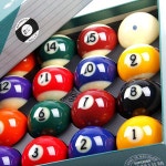 보관용 플라스틱 케이스 스윙 당구공 나인볼 홀더 원목 9볼 스누커