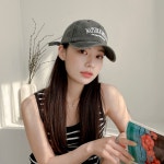 미미샵 빈티지 워싱 볼캡 5컬러 내추럴 코튼 남녀공용 네이쳐 무드 레터링 자수 데일리 모자 빈티지워싱볼캡