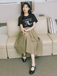 나이스클랍 가 99 000원 나이스클랍 프린트 라운드 티셔츠 X245PWT301