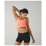 룰루레몬 룰루레몬 스포츠브라 새상품 LULULEMON 라이트 플레어 피치 퍼즈 랙팩 요가 짐 스포츠 브라 사이즈 6 HTF