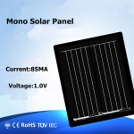 미니 모노 태양 전지 패널 단결정 태양 전지 시스템 DIY 배터리 휴대폰 충전기 1V 80MA