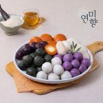 연미향 알떡 선물세트 개별포장 냉동보관 후 자연해동해도 굳지 않는 떡 방울떡 앙금떡