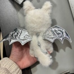 미고 몬스터 라부부 지모모 엔젤 시리즈 크리에이티브 체인지 인형 DIY 피규어 비닐 펜던트 인형 모델 장난