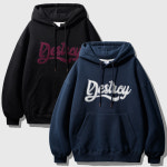 제멋 디스트로이 오버핏 기모 후드 SOHD2597