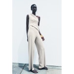 자라 ZARA 리브드 언밸런스 탑 1165 455