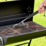 BBQ 그릴 청소솔 브러쉬 캠핑 석쇠 불판 세척 쇠솔