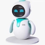 반려로봇 Eilik emo 장난감 상호 작용 로봇 귀여운 지능형 애완 동물 파란색